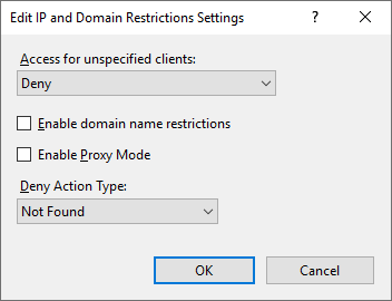 Exchange Control Panel Restriction