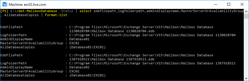 Exchange Server Edb File Path
