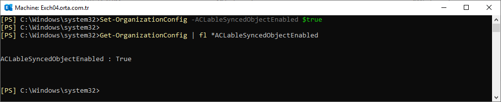 ACLable object synchronization