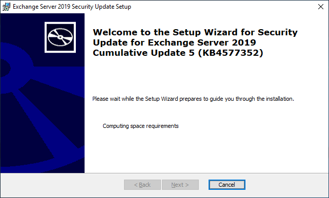 Microsoft Exchange Server Remote Code Execution Vulnerability