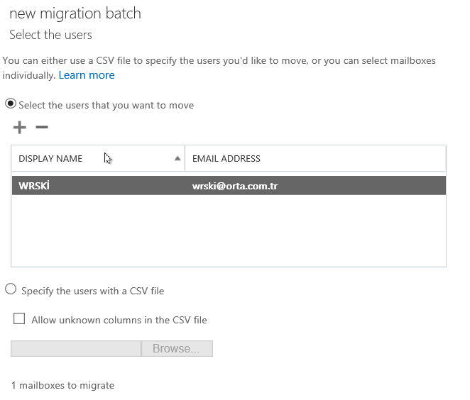 new migration batch
